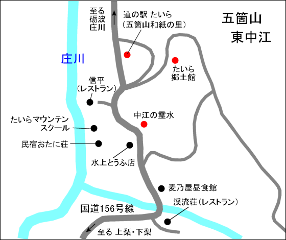 東中江 地図