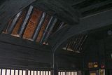 囲炉裏の間の天井