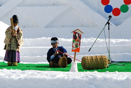 俵転がし