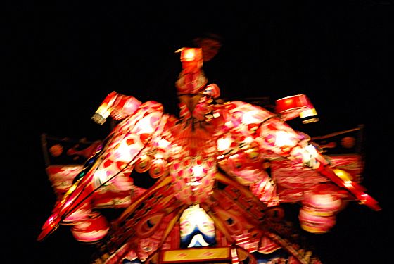 2009年 七津屋大行燈の山車