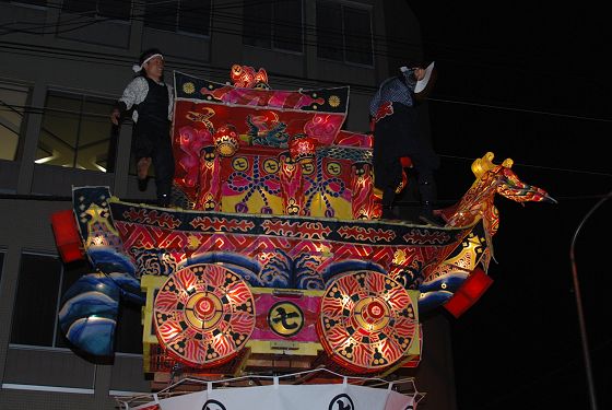 2008年 七津屋大行燈の山車