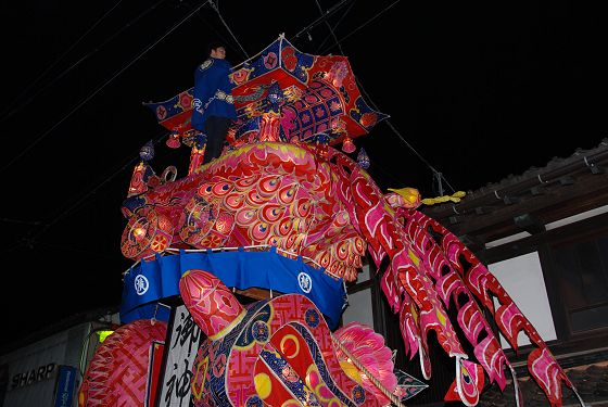 2008年 横町大行燈の山車